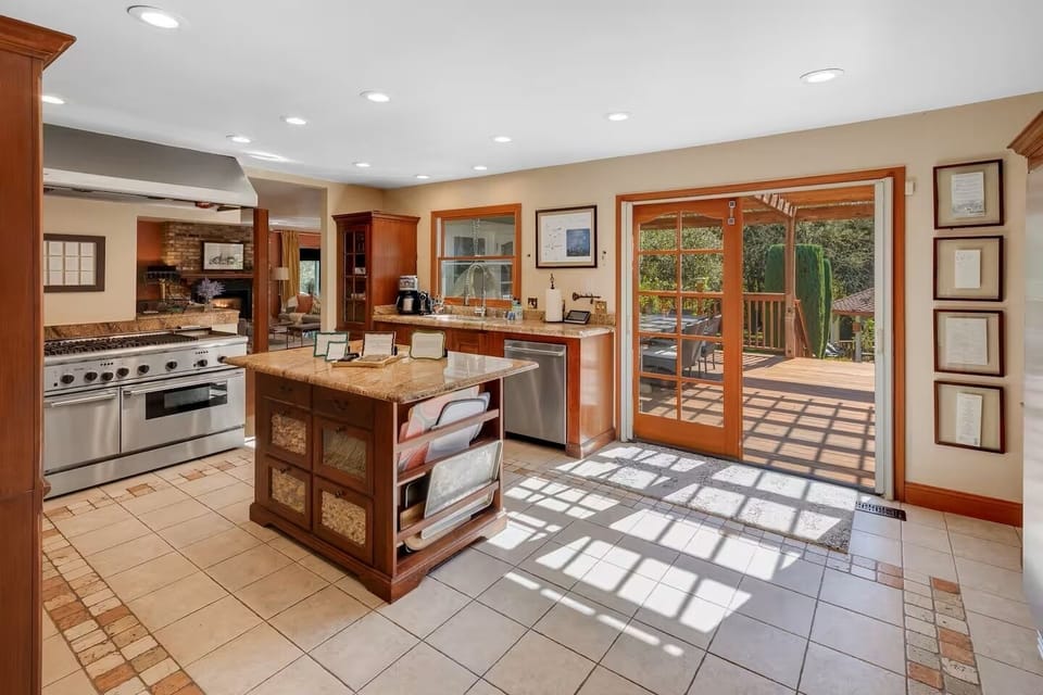 A chef’s dream kitchen, equipped for your cooking needs