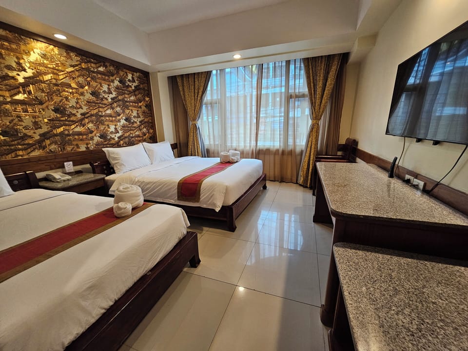 Standard Triple Room | In-room safe, desk, laptop workspace, free WiFi
