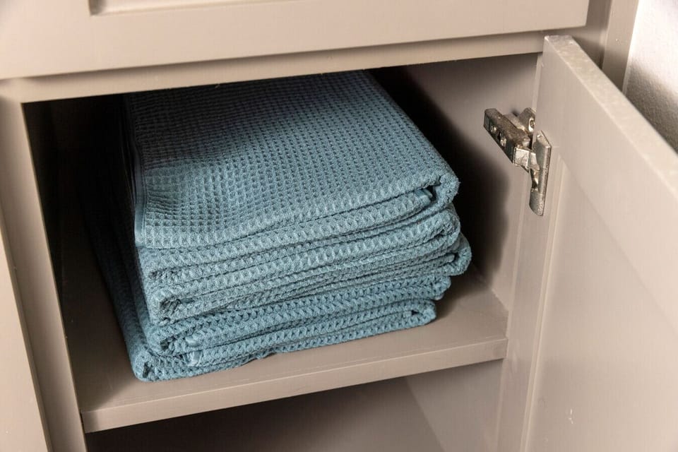 Fresh, soft, and always available — extra towels for a worry-free, comfortable stay.