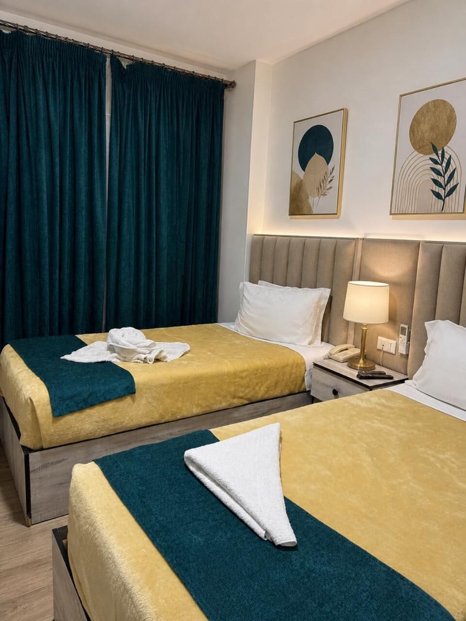 Double Room | In-room safe, desk, blackout drapes, soundproofing