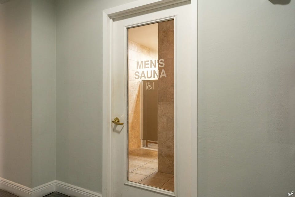 Enjoy the relaxation of a good sauna.