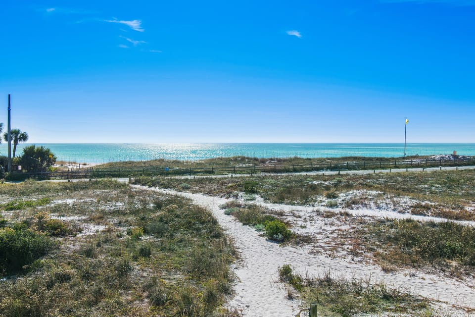 Steps to the beach