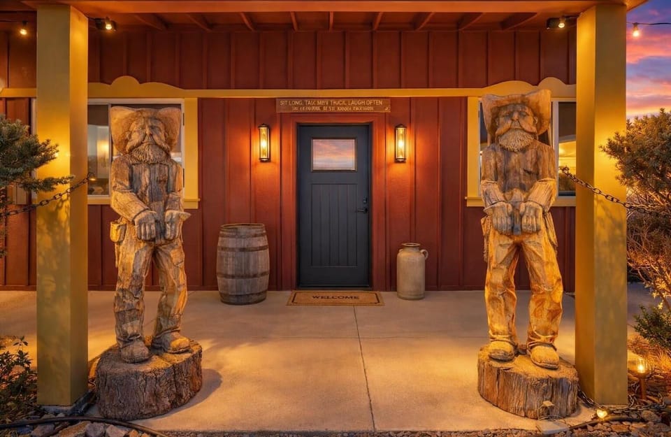 Step inside and feel instantly welcomed by rustic luxury and western charm.
