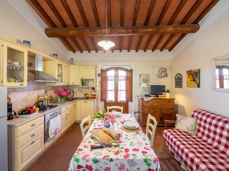 Furniture, Interior Design, Wood, Flooring, Table, Chair, Kitchen, Ceiling, Room, Kitchen & Dining Room Table