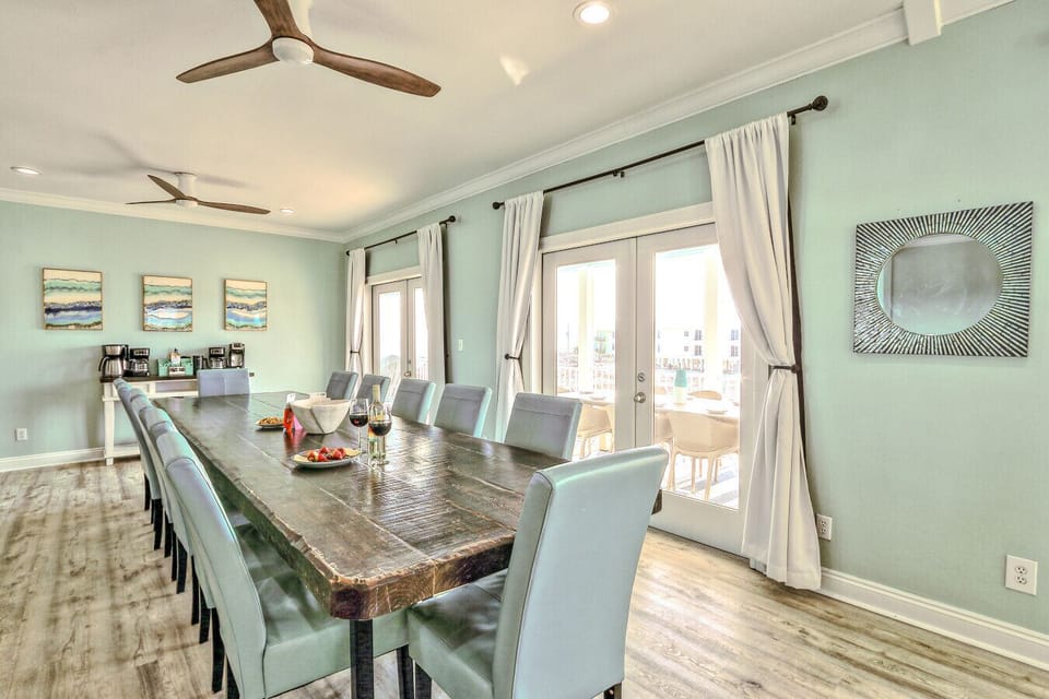 Dining Table w/Seating for 14