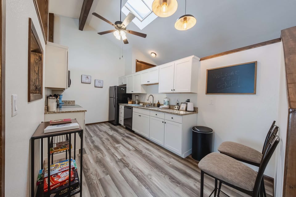 Fully equipped kitchen