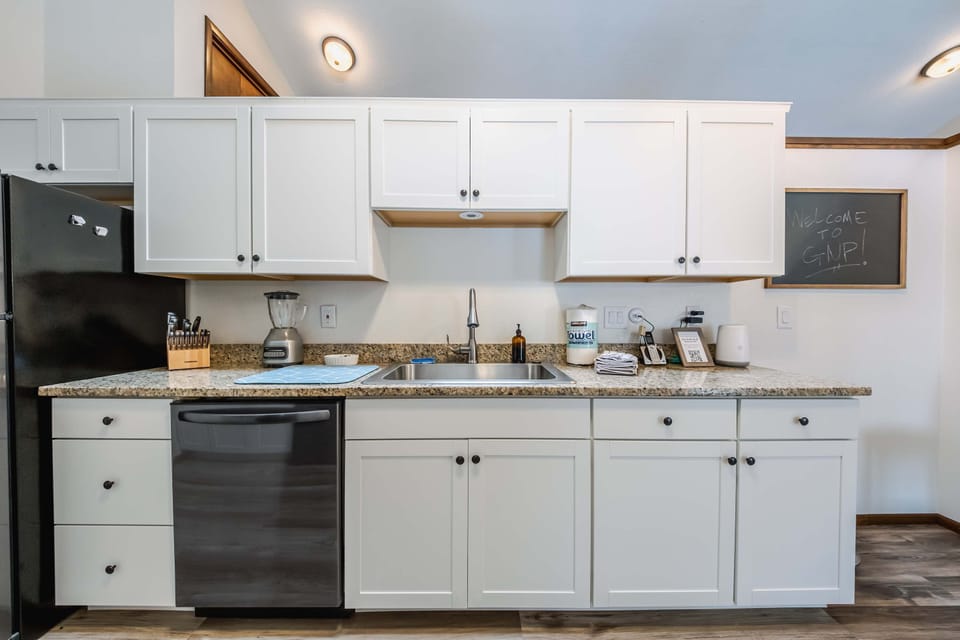 Fully equipped kitchen