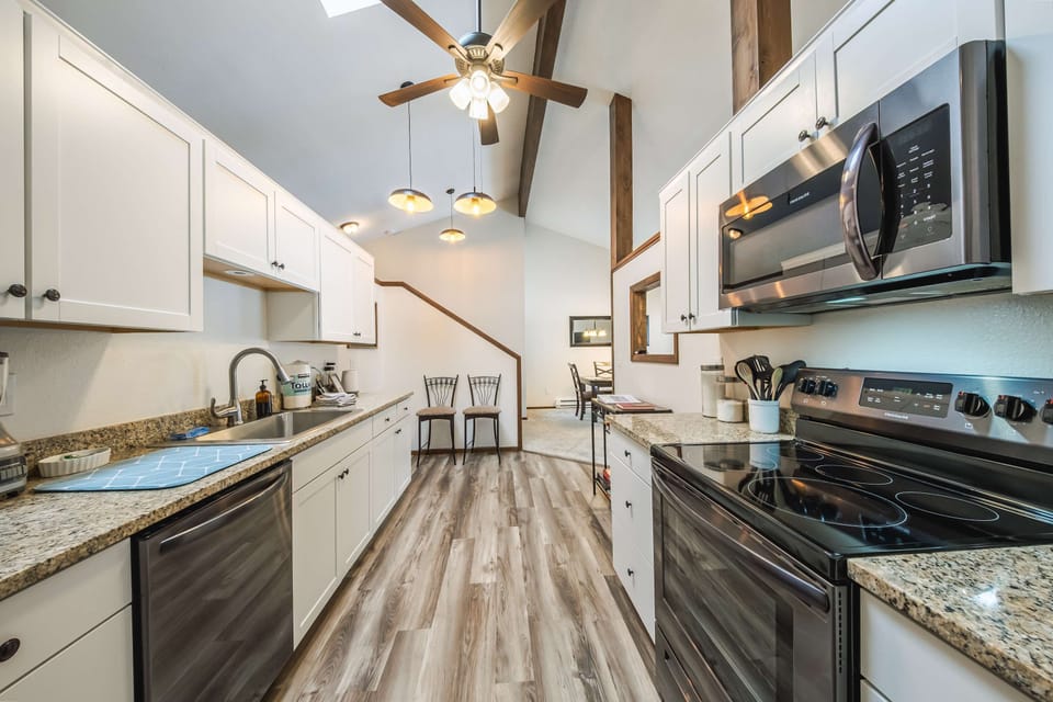 Fully equipped kitchen