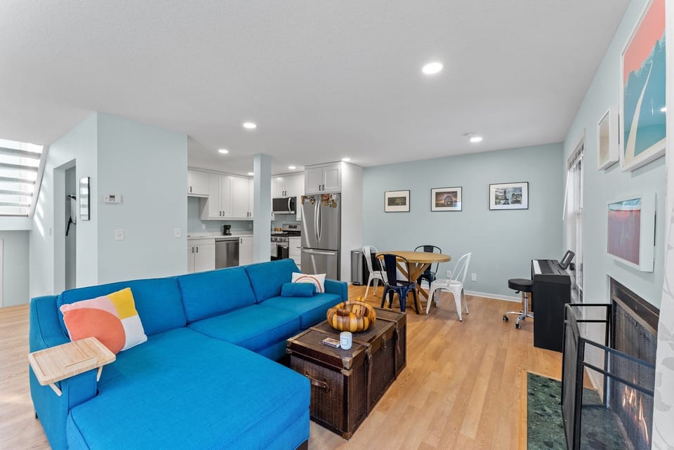 Open concept living space