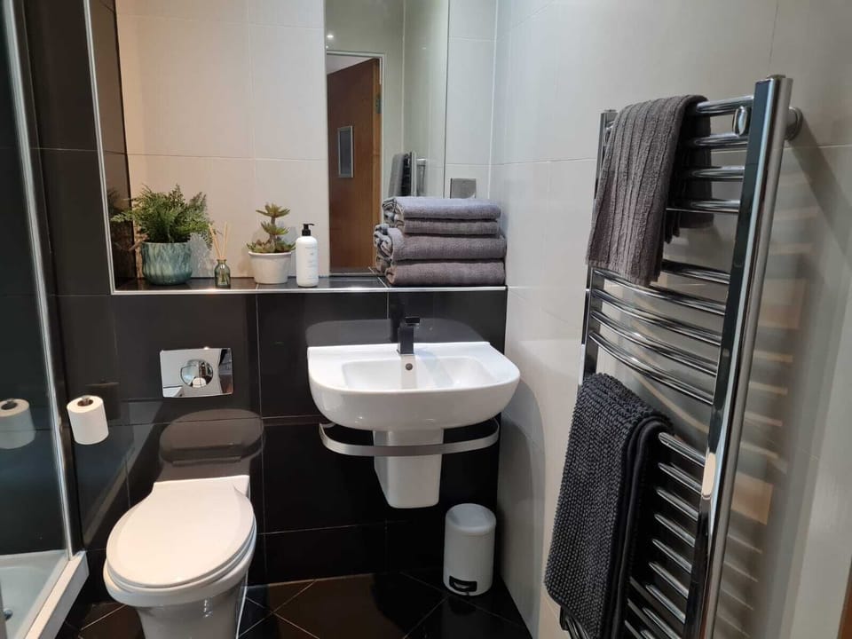 Classic Apartment, 1 King Bed, Non Smoking | Bathroom