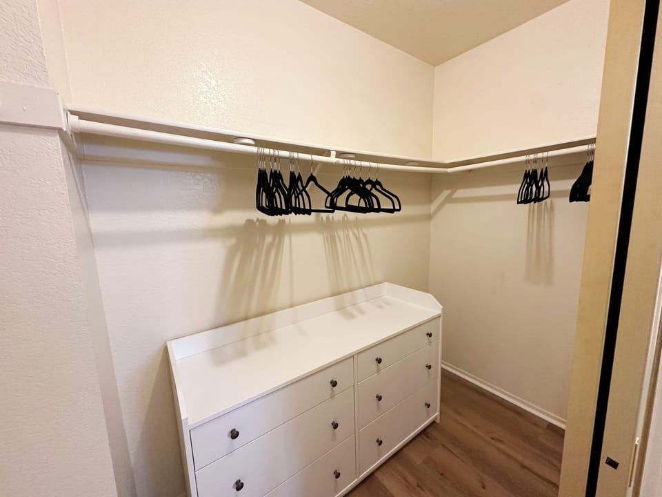 Walk-in Master Closet