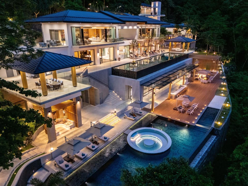 Front of property - evening/night