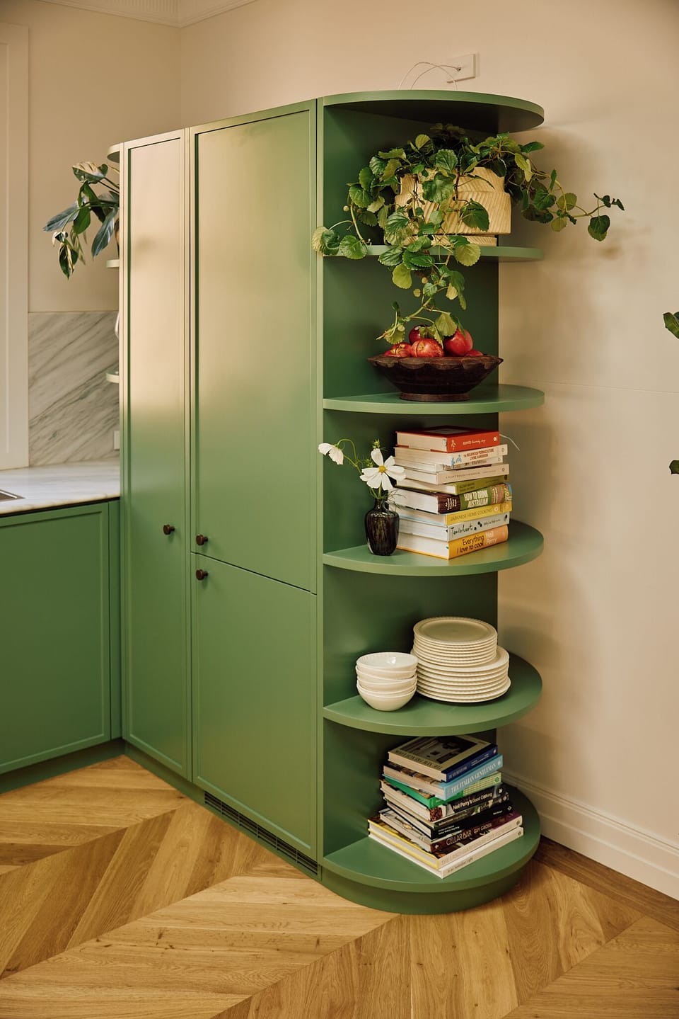 Mucca Suite - Kitchen with Miele Fridge & Stove