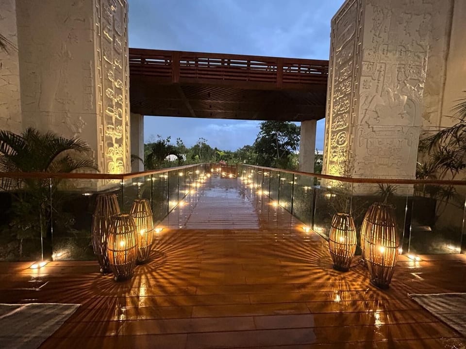 Interior entrance
