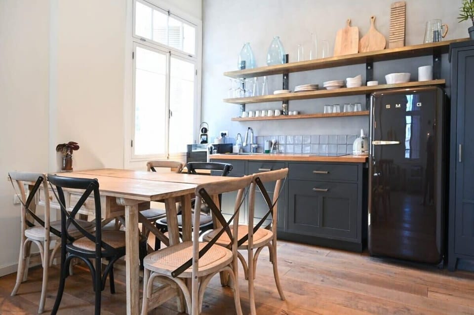Dinner room and kitchen