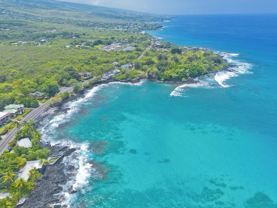 Complex is next to the ocean