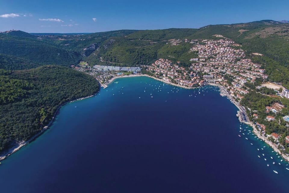 Rabac - aerial view