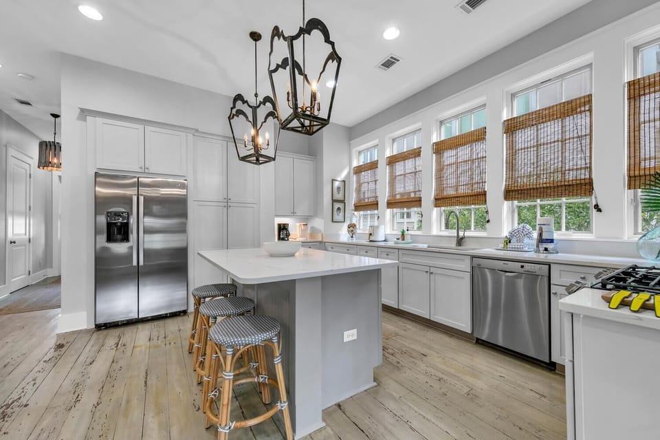 House, Multiple Beds (Cypress by the Sea) | Private kitchen | Oven, toaster