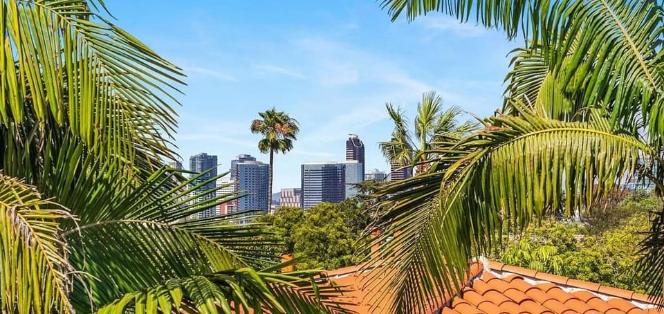 San Diego View From Rooftop Deck