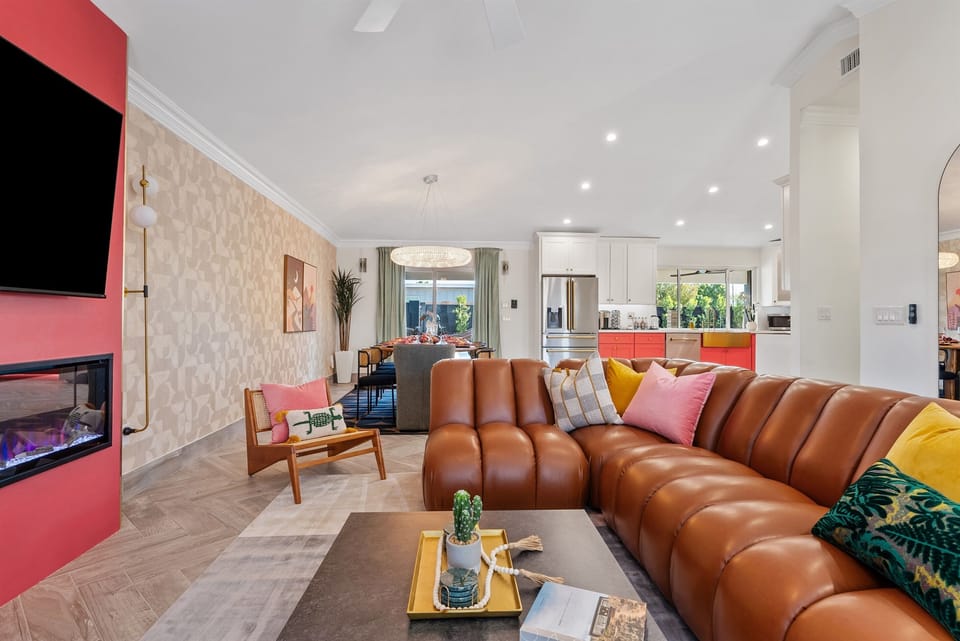 Luxurious Leather Sofa