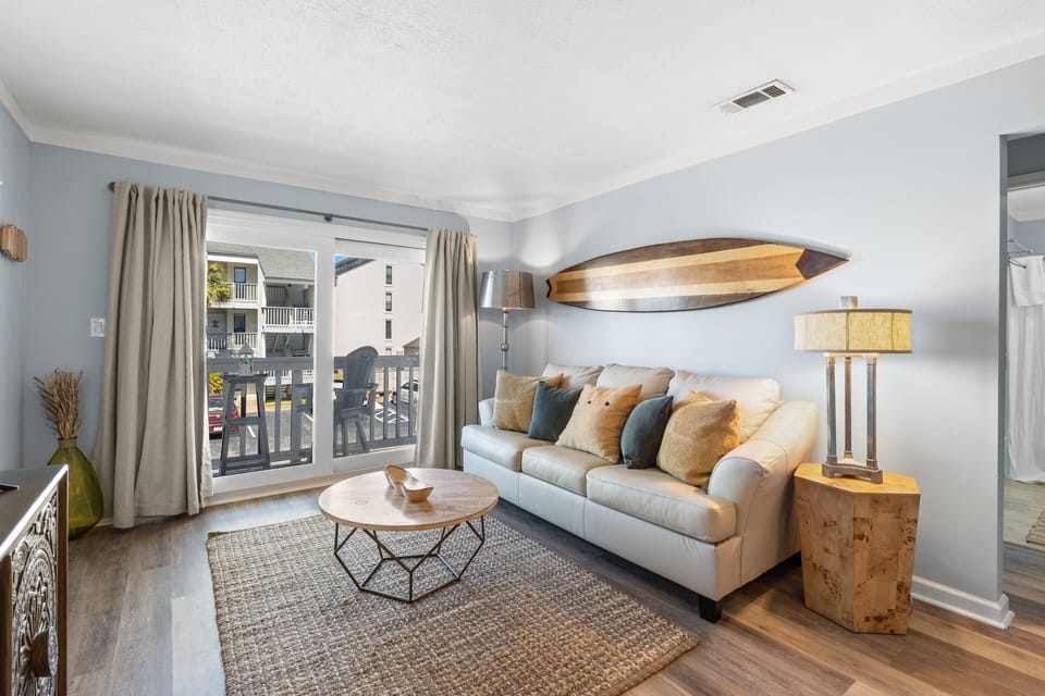 Living Area with Sleeper Sofa