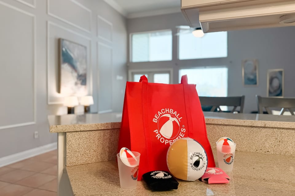 Beachball swag bag!