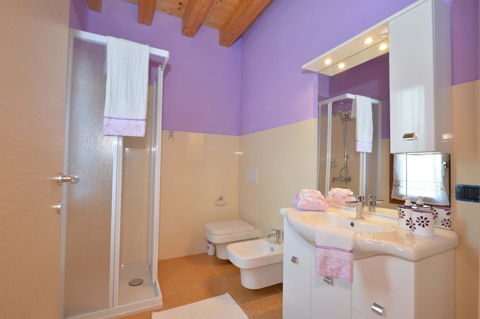 Deluxe Room | Bathroom | Shower, hair dryer, towels, soap