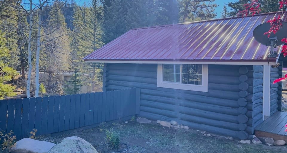 Step outside to fresh mountain air and quiet surroundings.