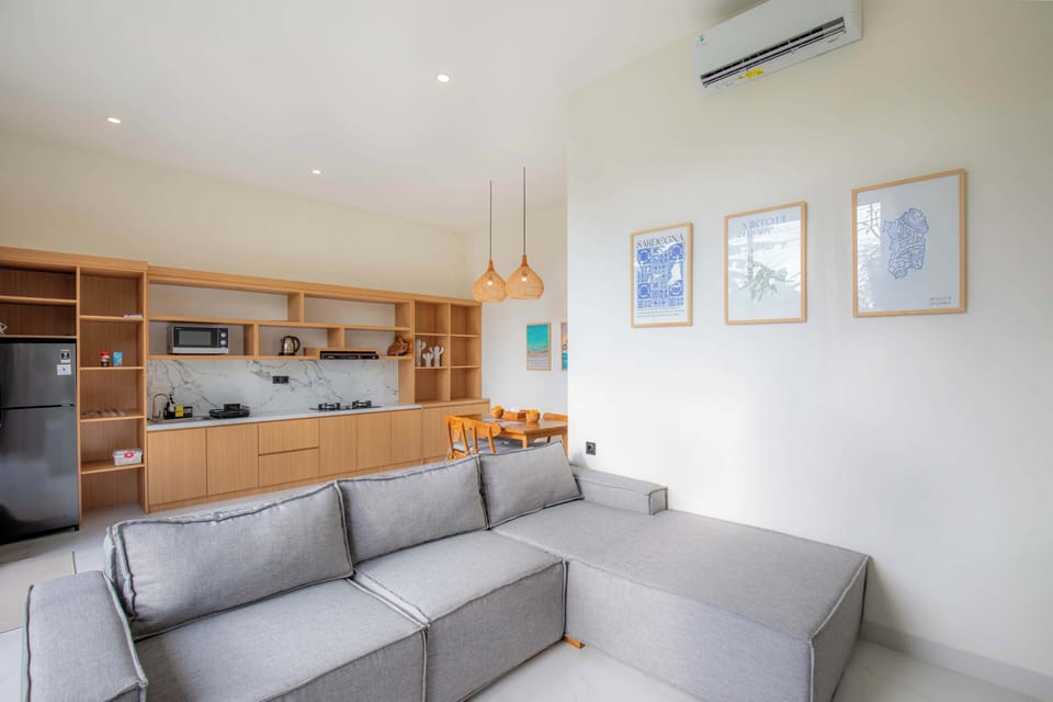 Family Villa, 2 Bedrooms, Private Pool, Pool View | Living area | 50-inch Smart TV with digital channels