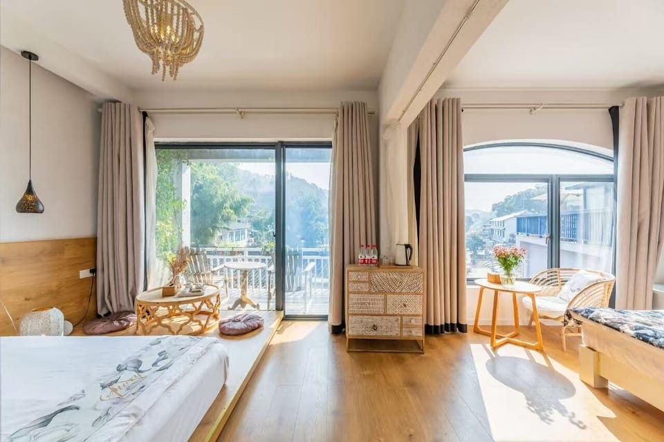 Family Triple Room, Balcony, Hill View | Premium bedding, down comforters, memory foam beds
