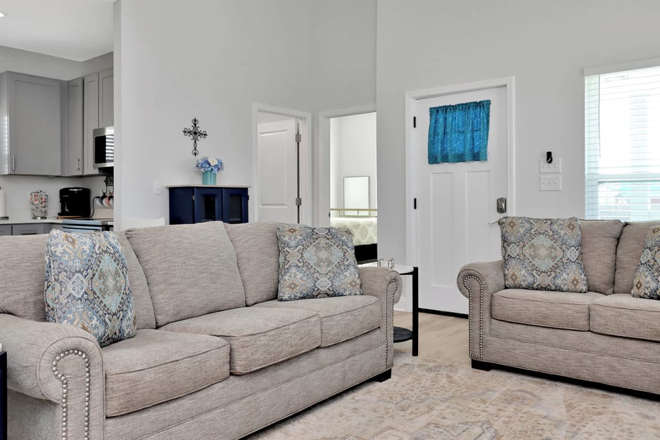 Living Room and Bedroom 1