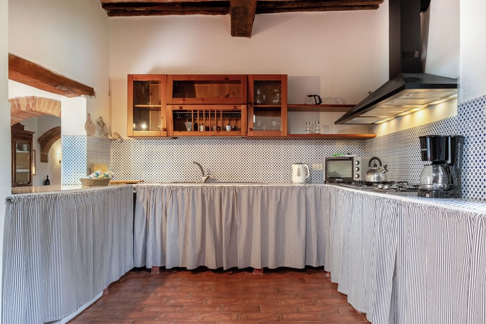 Villa, Garden View | Private kitchen | Fridge, microwave, stovetop, dishwasher