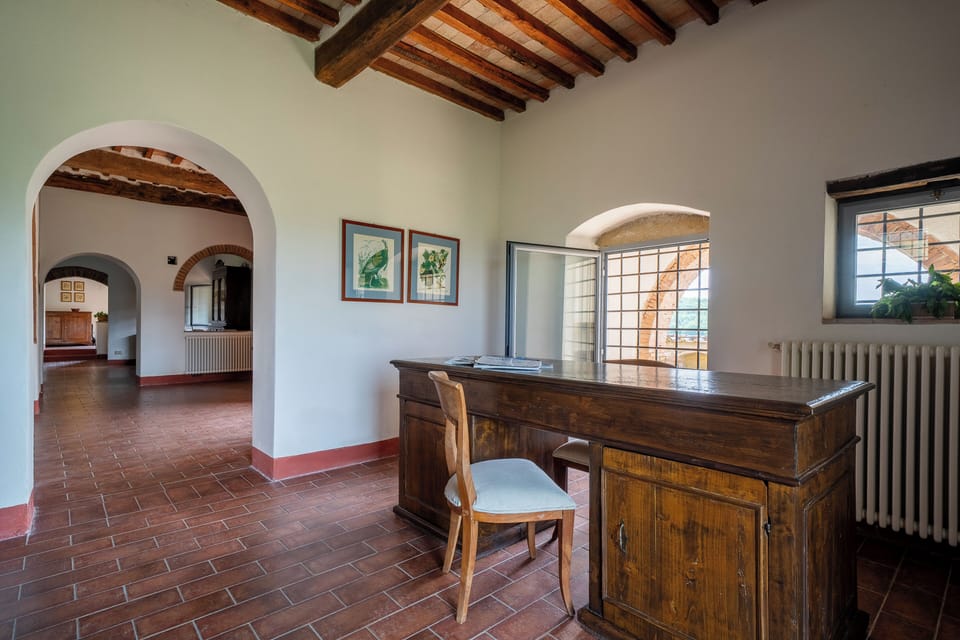 Villa, Garden View | Living area | 32-inch flat-screen TV with satellite channels