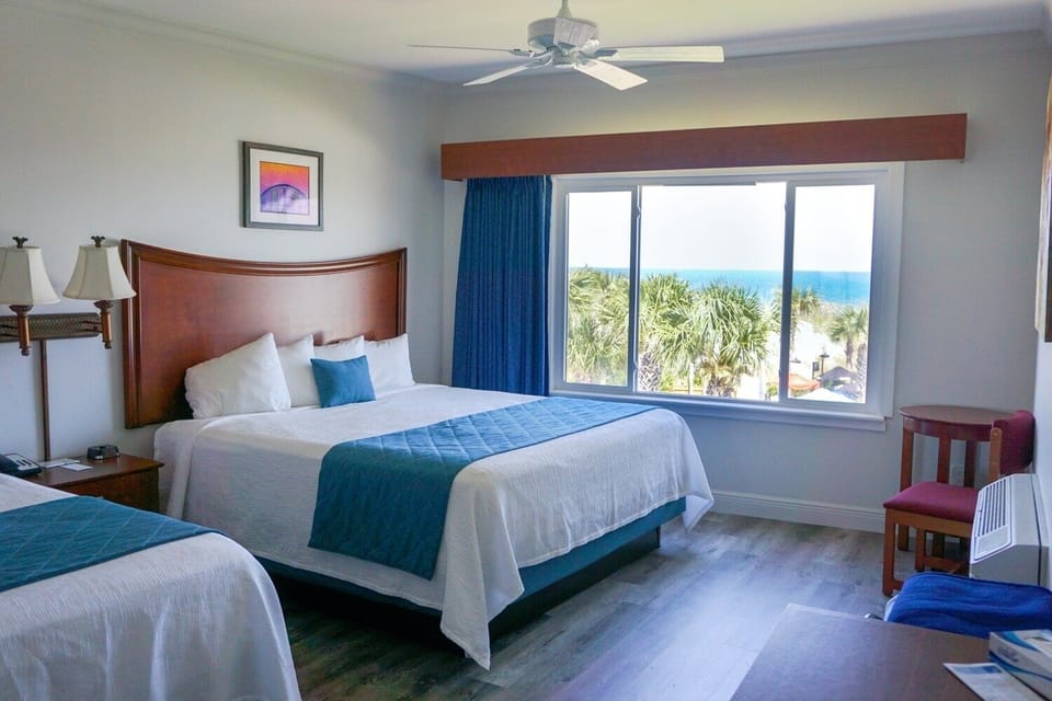 Wake up to ocean views and soft, hotel-style linens.
