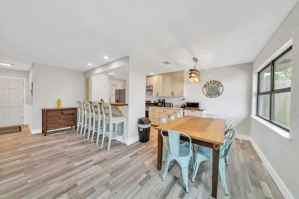  Bright, airy, and inviting!  With natural light and a charming setup, every meal feels special here #GatherHere #ModernLiving