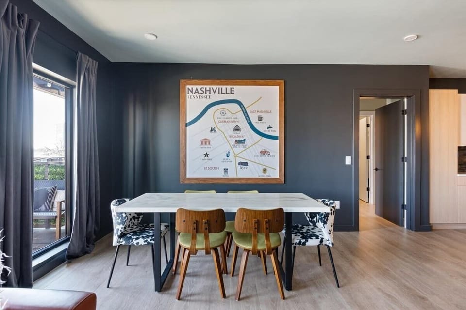 Stylish Dining Table with a view