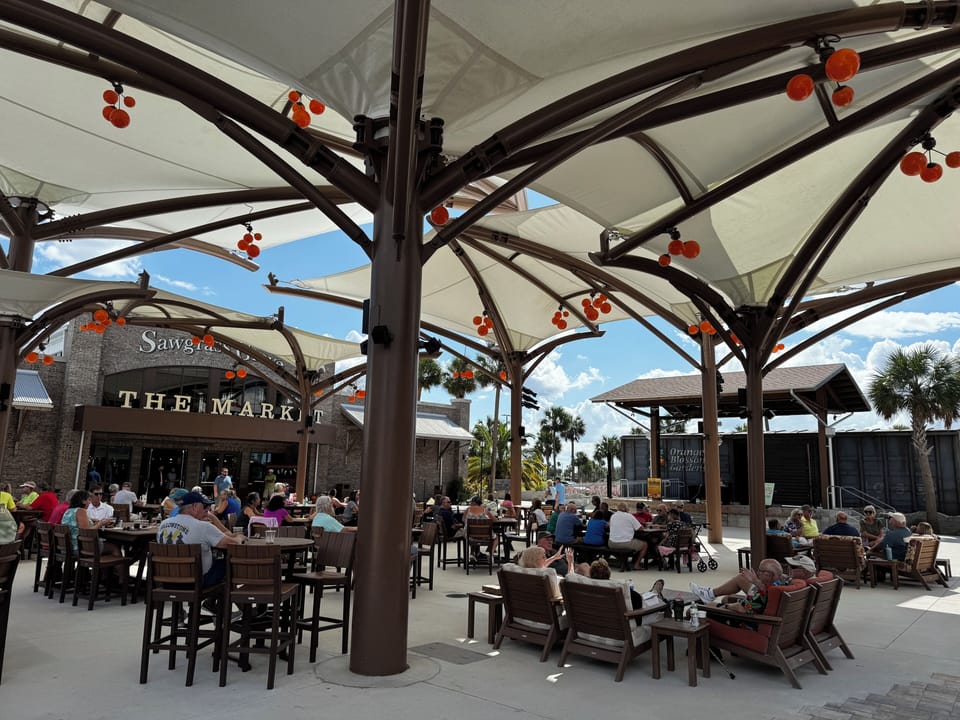 Sawgrass Grove with shopping, dining and live entertainment!