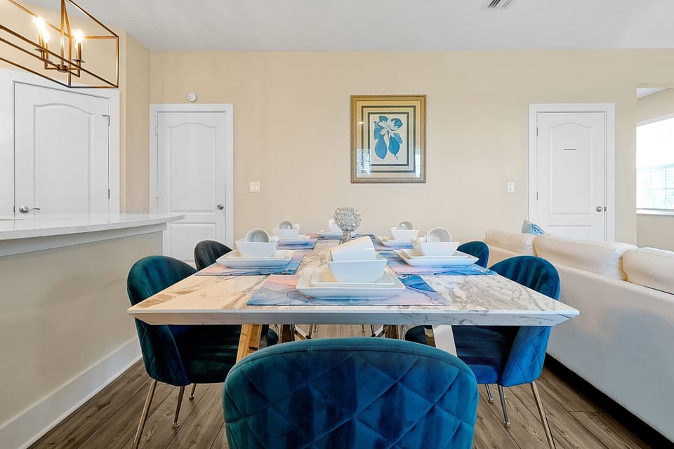 Experience luxury dining with a beautifully crafted elegant dining set that brings style and refinement to every meal.
