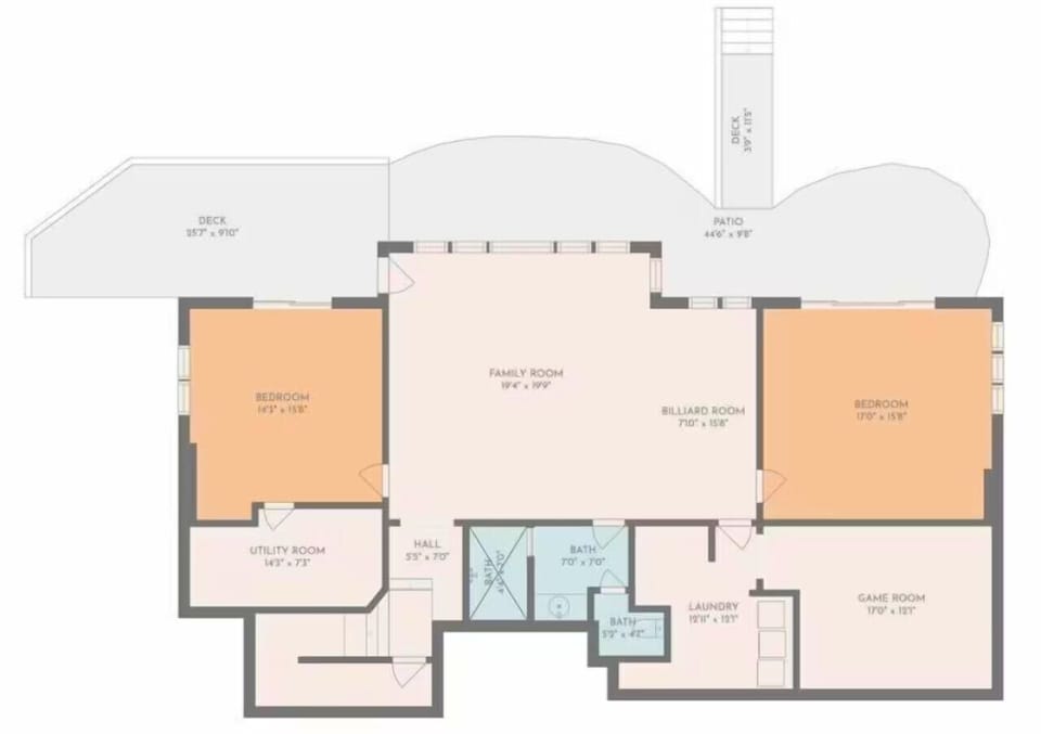 Explore the flow of our home with the floor plan designed for comfort and convenience.