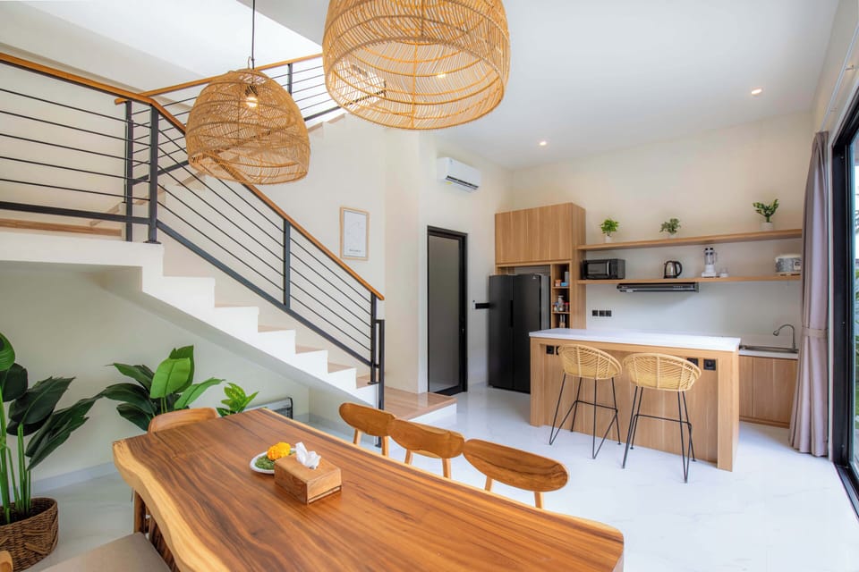 Family Villa, 4 Bedrooms, Private Pool, Pool View | Private kitchen | Electric kettle