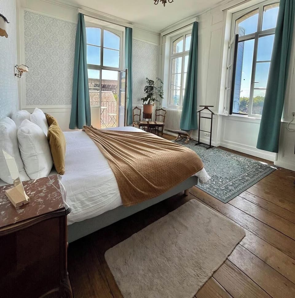 Deluxe Double Room, City View | Premium bedding, blackout drapes, iron/ironing board, free WiFi