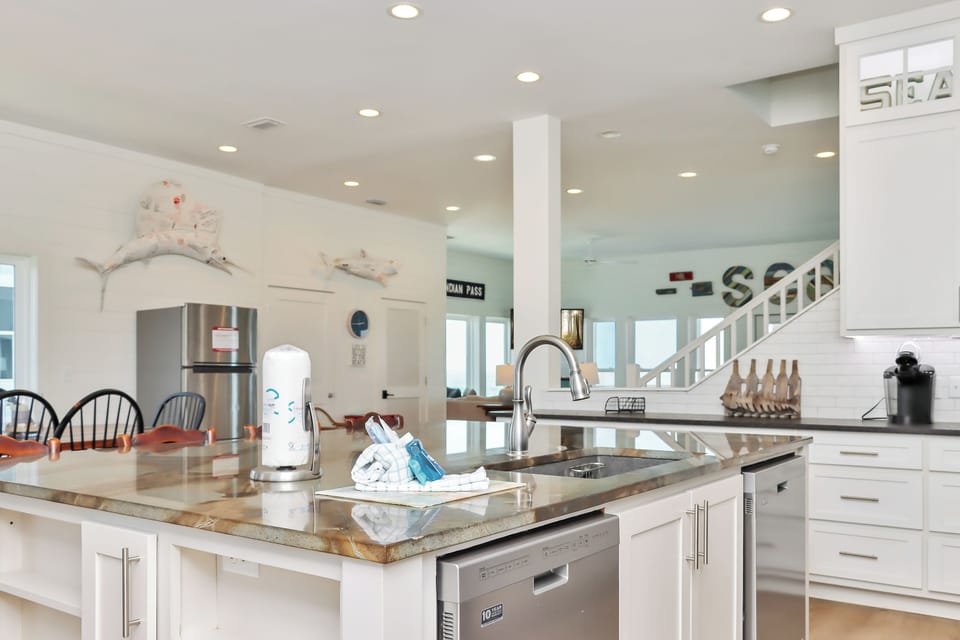 Kitchen with Two Dishwashers