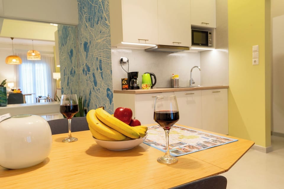 Dining Table and Kitchen