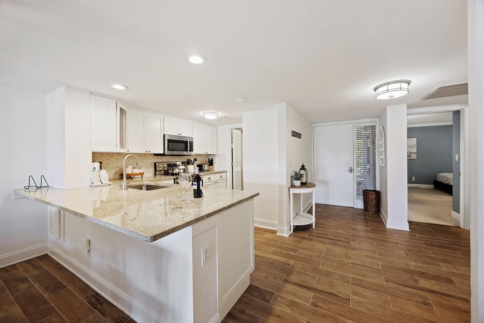 Fully equipped kitchen