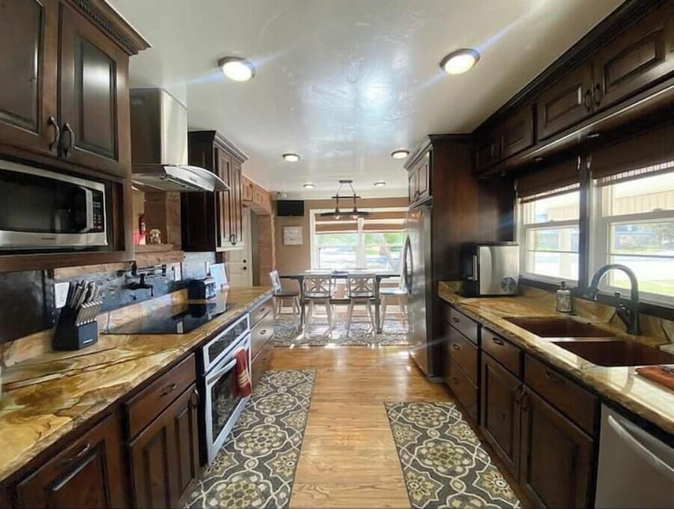 Manor kitchen.