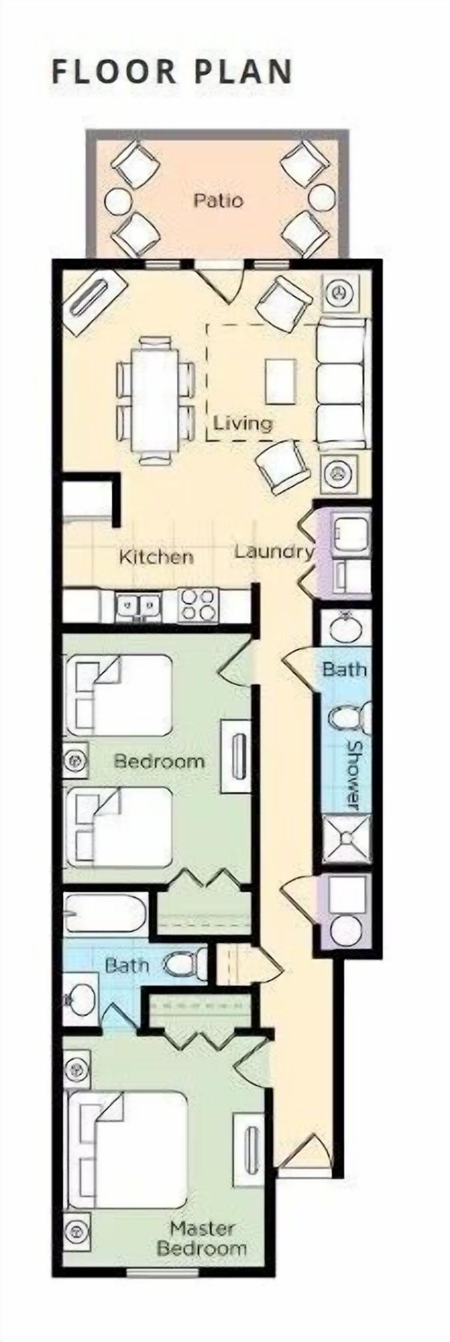 2 Bedroom