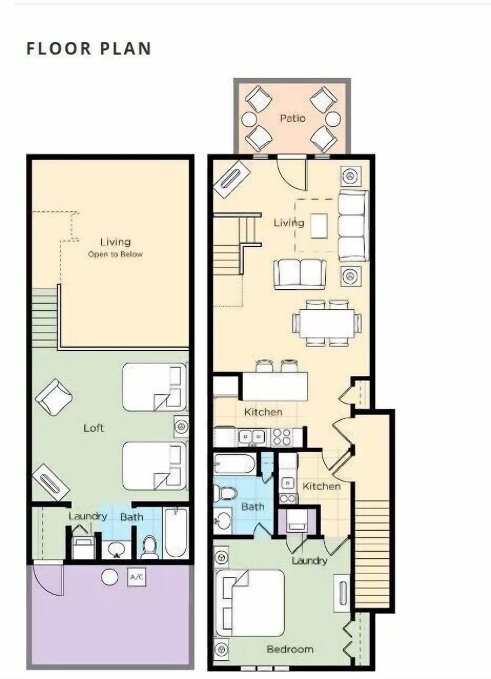 2 Bedroom Loft