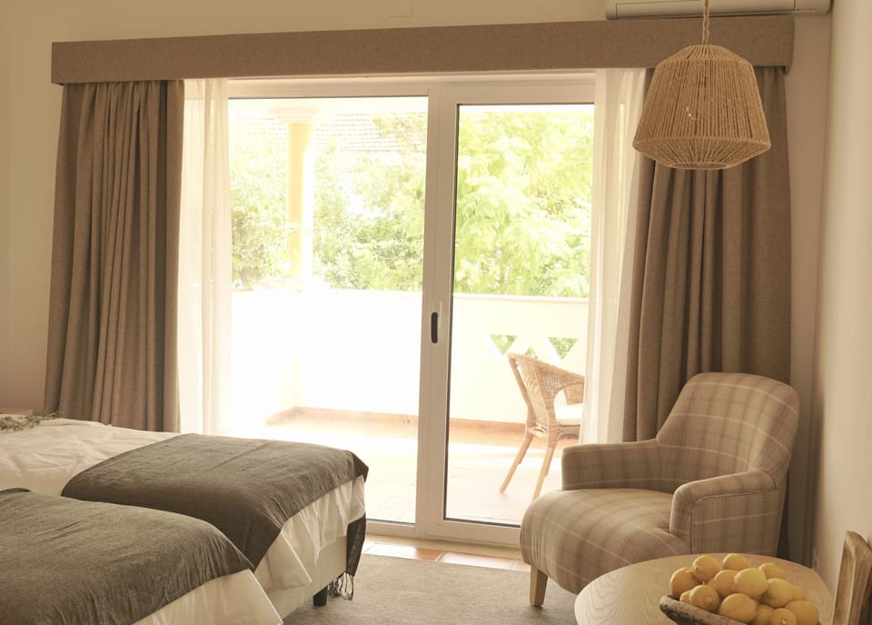 Comfort Double or Twin Room, City View | Laptop workspace, soundproofing, free WiFi