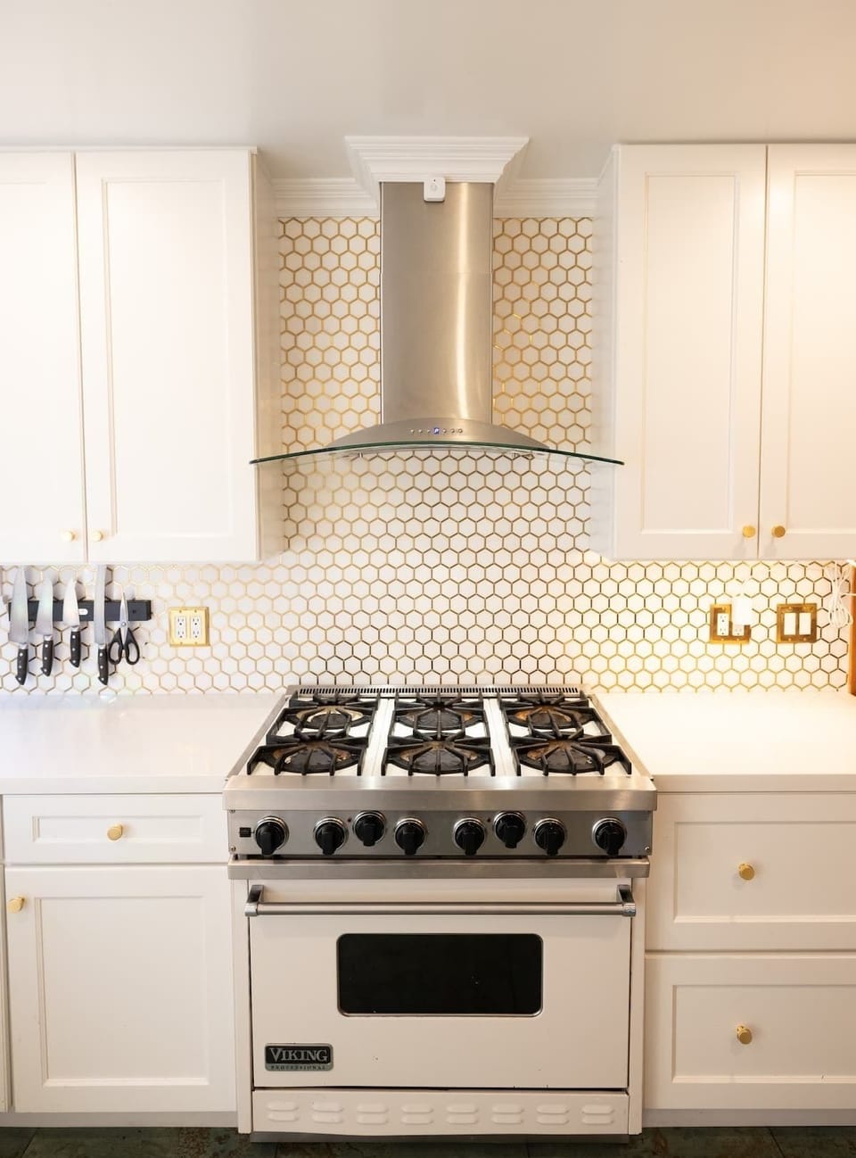 The stove and oven.