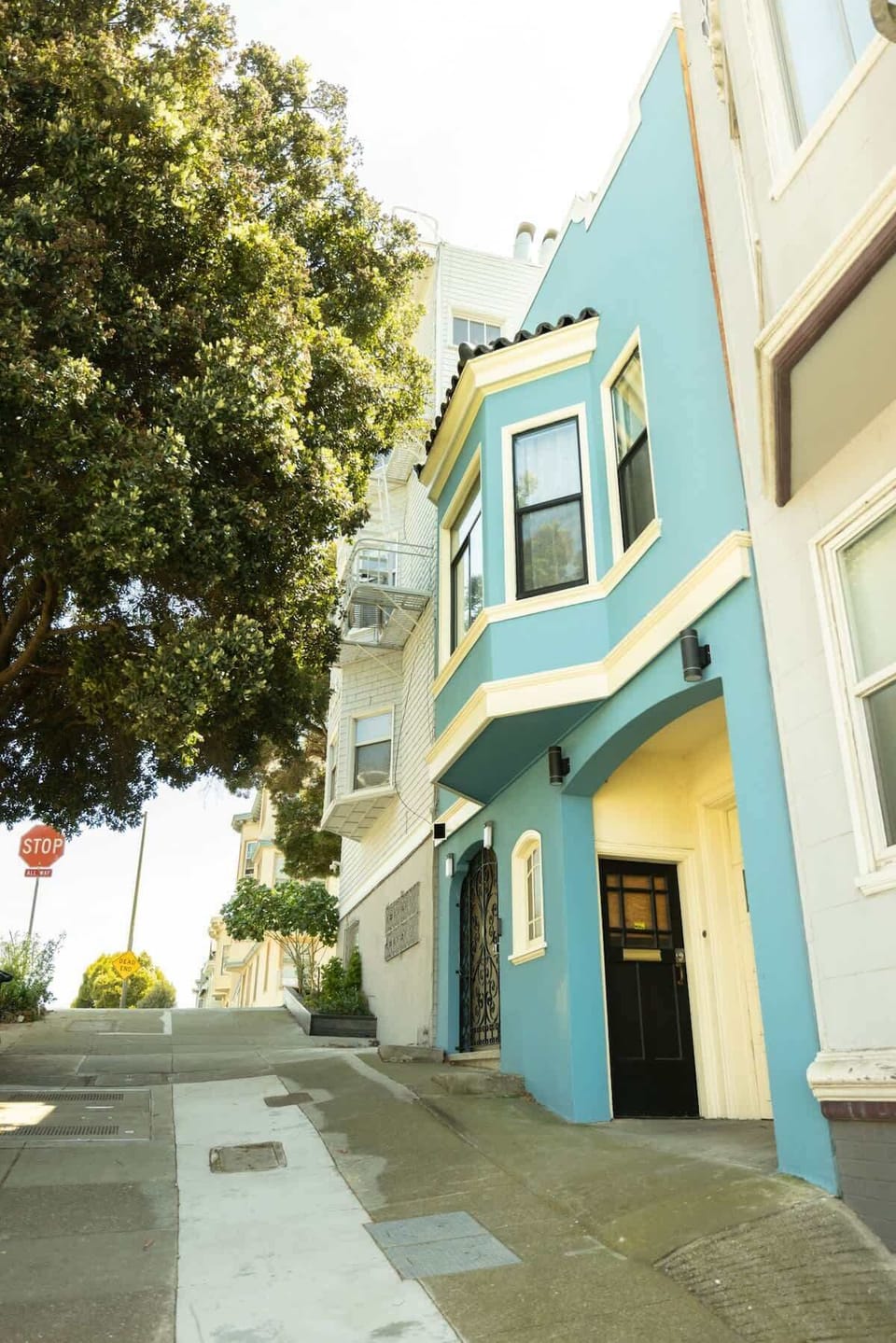 Welcome to this beautifully renovated blue home nestled in a classic San Francisco neighborhood!